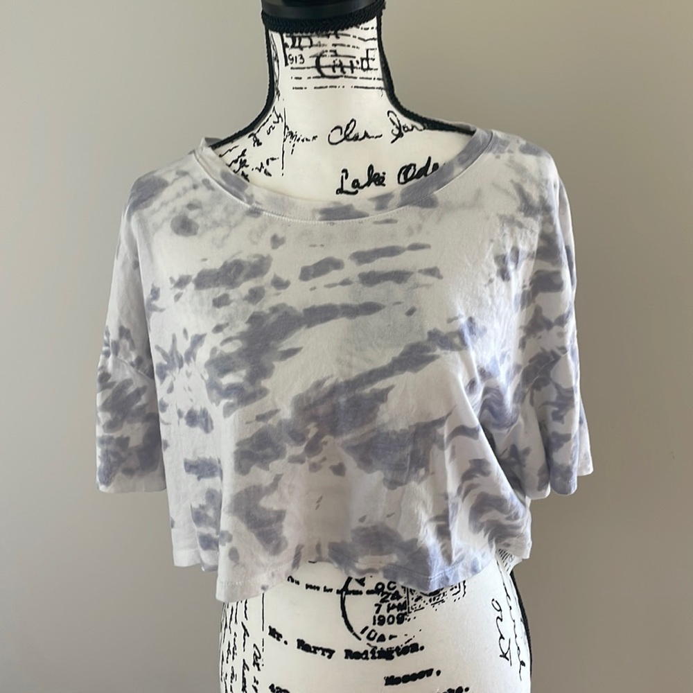 Hollister Crop Tie Dye Top